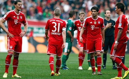 Bayern “đứt mạch” bất bại tại Bundesliga