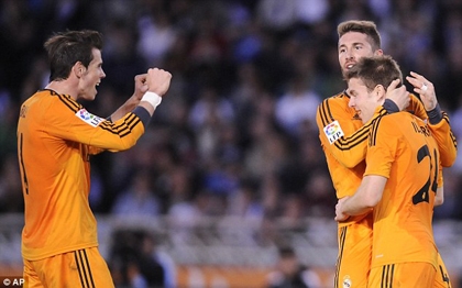 Sociedad 0-4 Real Madrid: Không CR7, vẫn khủng khiếp…