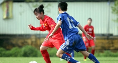 Trước thềm VCK Asian Cup 2014: ĐT nữ Việt Nam có trận đấu cọ sát đầu tiên