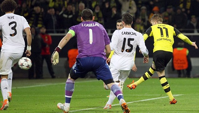 Video bàn thắng: Dortmund 2-0 Real (Champions League 2013/14)