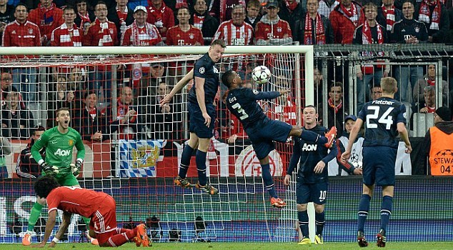 Video bàn thắng: Bayern 3-1 MU (Champions League 2013/14)