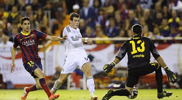 Bale lập siêu phẩm giúp Real Madrid đánh bại Barca