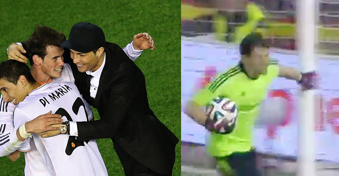 Video bóng đá: Ronaldo phát cuồng vì Bale, Casillas cảm ơn cột dọc (Chung kết Cúp nhà Vua)