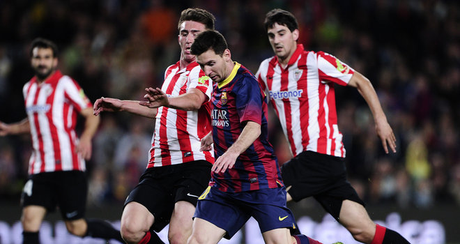 Video bàn thắng: Barca 2–1 Bilbao (VĐQG Tây ban Nha 2013/14)