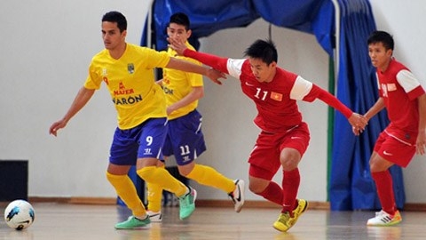 VCK futsal châu Á 2014: ĐT futsal Việt Nam gặp Iraq ở trận đầu ra quân