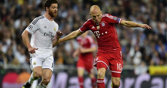 Robben thất vọng bởi màn trình diễn của Real Madrid