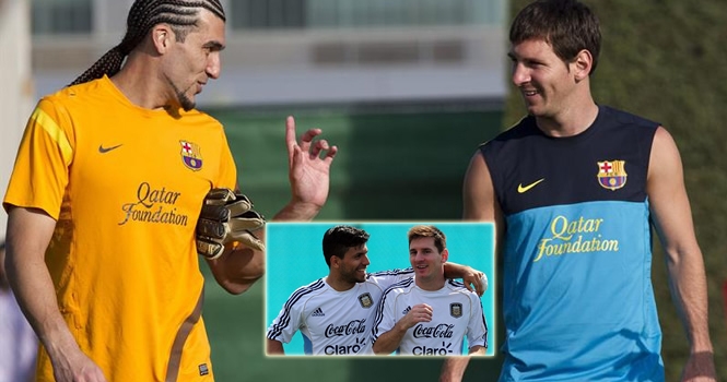 Messi yêu cầu Barca mua Aguero và gia hạn hợp đồng với Pinto