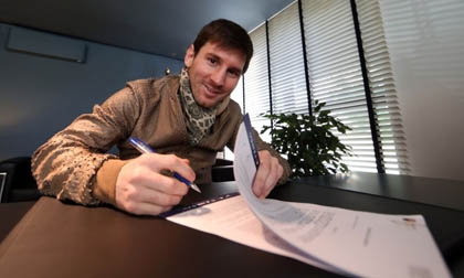 Chốt lương mới của Messi từ 20 đến 22 triệu euro/năm
