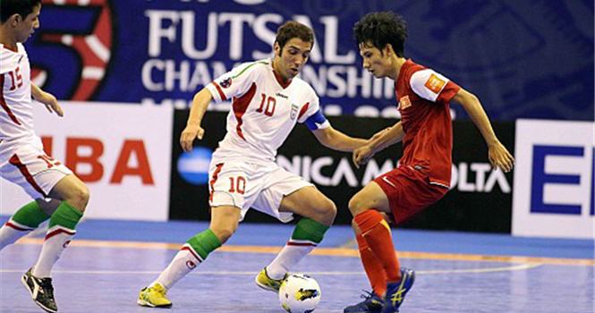 VCK futsal châu Á 2014: Thua đậm Iran, tuyển Việt Nam ngậm ngùi chia tay giải