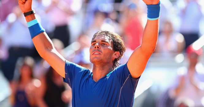 Madrid Master: Đánh bại Berdych, Nadal thẳng tiến vào bán kết