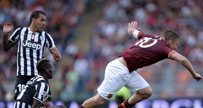 Video bàn thắng: Roma 0-1 Juventus (VĐQG Italia 2013/14)