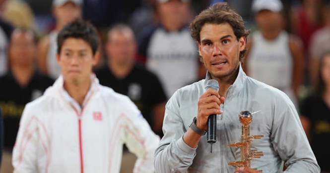 Nishikori bỏ cuộc, Nadal lần thứ 4 vô địch Madrid Open