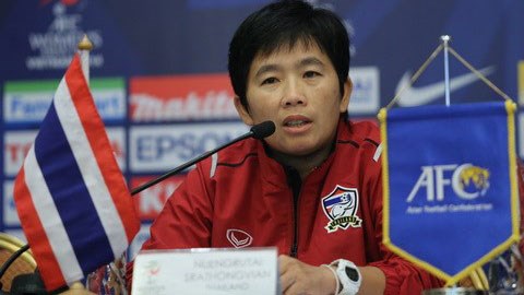 VCK Asian Cup nữ 2014: Thái Lan đặt mục tiêu vượt qua Hàn Quốc và Trung Quốc