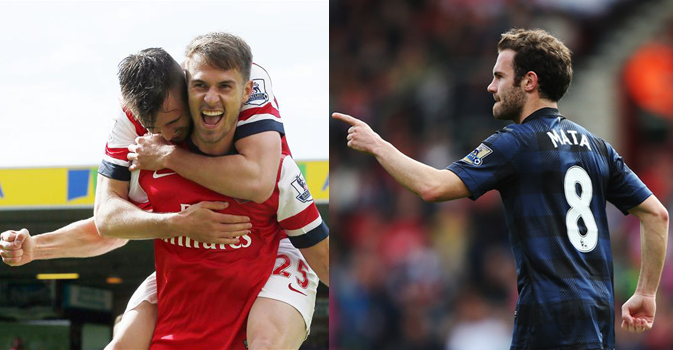 Video bóng đá: Ramsey, Mata lọt tốp 5 bàn thắng đẹp nhất vòng 38