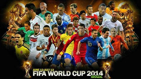 Danh sách 32 đội tuyển dự VCK World Cup 2014
