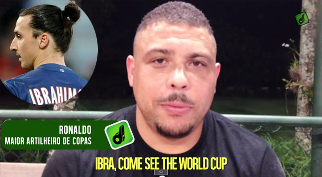 VIDEO: Danh thủ Brazil kêu gọi Ibrahimovic đến với World Cup 2014