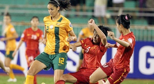 VCK Asian Cup nữ 2014: Thua 0-2 Australia, ĐT nữ Việt Nam vẫn giành quyền đá play-off