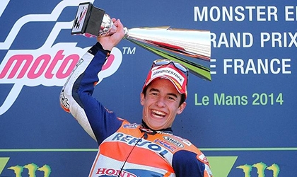 MotoGP Pháp 2014, chặng 5: Bàn tay nhỏ cho Marc Marquez