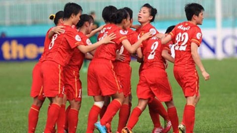 Trước trận play-off VCK Asian Cup nữ 2014: ĐT nữ Việt Nam lợi thế hơn Thái Lan