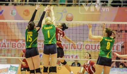 VTV Cup 2014: Kazakhstan nhọc nhằn đánh bại Australia