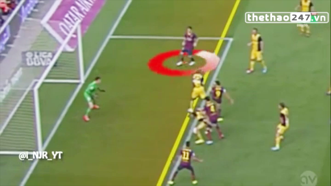 VIDEO: Phân tích bàn thắng bị từ chối của Messi (v38 La Liga)