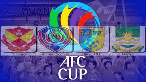 LĐBĐ châu Á tiến hành bốc thăm vòng đấu tứ kết AFC Cup 2014