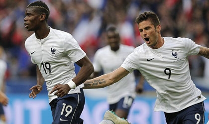 ĐT Pháp có màn tập dượt hoàn hảo cho World Cup 2014
