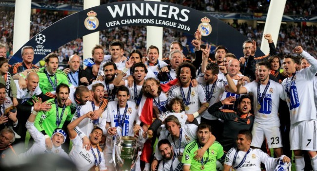 Lộ tiền thưởng của Real Madrid tại Champions League