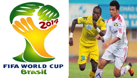 Các cầu thủ V-League “gặp khó” với  World Cup 2014