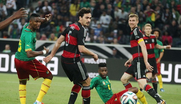 Video bàn thắng: Đức 2-2 Cameroon (Giao hữu quốc tế)