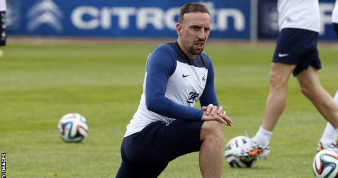 Franck Ribery chính thức lỡ hẹn với World Cup 2014