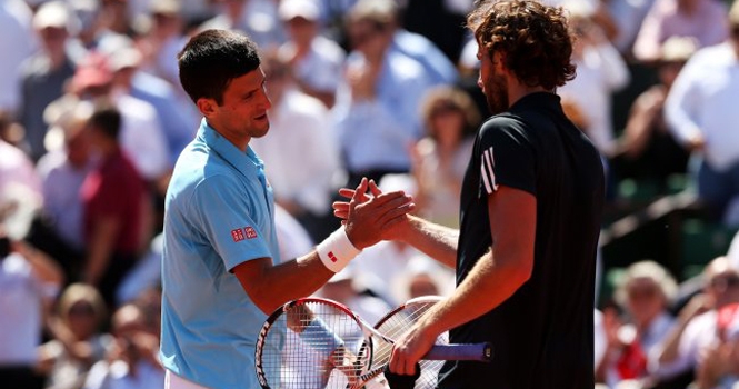 Roland Garros 2014: Thắng Gulbis, Djokovic vào chung kết