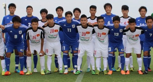 U19 Việt Nam thua đậm tuyển sinh viên Nhật Bản