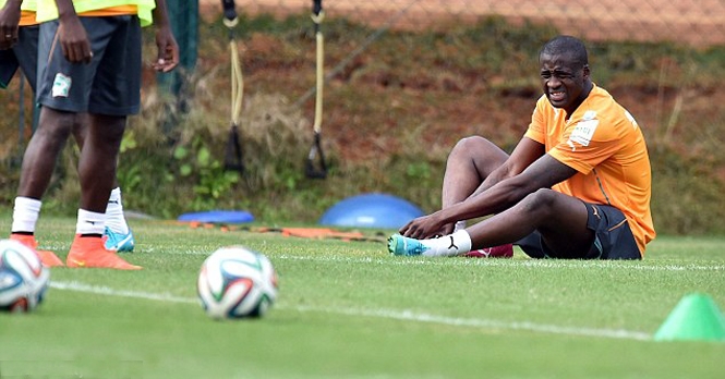 Yaya Toure chưa đủ thể lực để chơi trận mở màn World Cup 2014