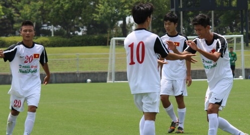 U19 Việt Nam giành chiến thắng trước U18 Cerezo Osaka