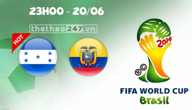 Honduras vs Ecuador 05h00 ngày 21/6