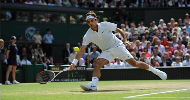 Wimbledon 2014: Vượt qua Lorenzi, Federer tốc hành vào vòng 2