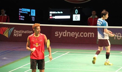Australian Badminton Open 2014: Lin Dan đối đầu Tian Houwei tại bán kết
