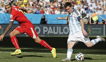 Không ghi bàn, Messi vẫn xuất sắc nhất trận Argentina và Thụy Sĩ