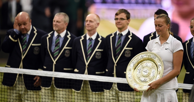 Wimbledon 2014: Đánh bại Bouchard, Kvitova đăng quang ngôi vô địch