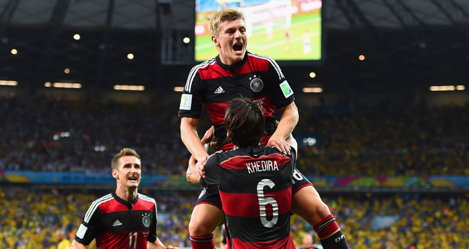 VIDEO BÀN THẮNG Brazil 1-7 Đức (Bán kết World Cup 2014)