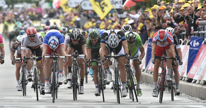Tour de France 2014 Highlights: Chặng 4 - Le Touquet-Paris-Plage đi Lille Métropole