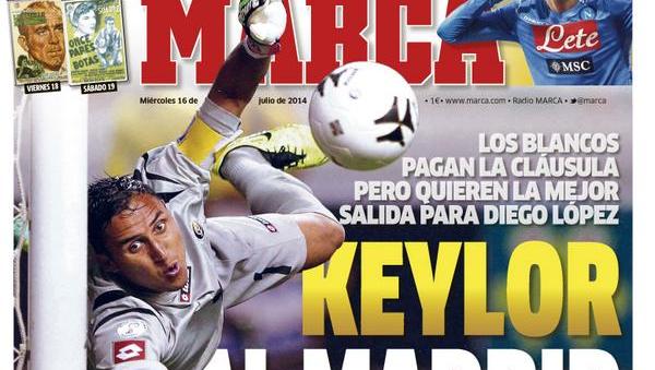 Real Madrid chiêu mộ thành công Keylor Navas