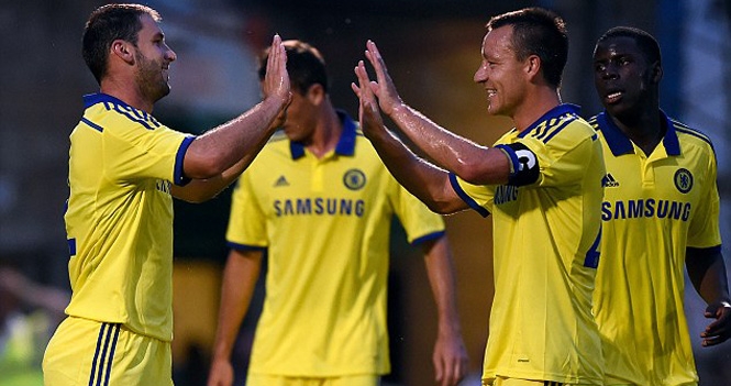 Chelsea thắng tưng bừng trận đầu ở chuyến du đấu Hè 2014