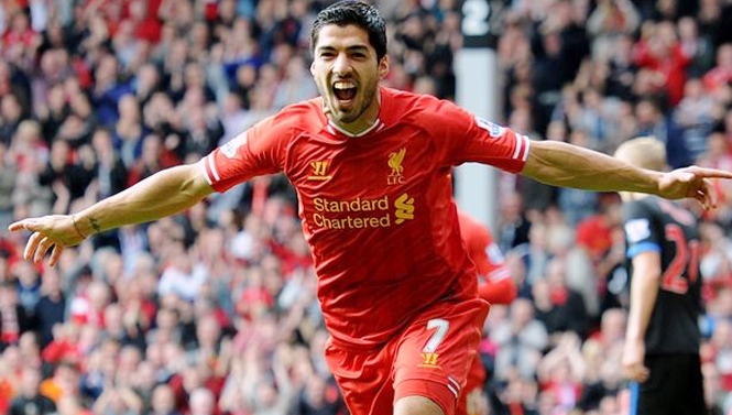 VIDEO: 31 bàn thắng của Luis Suarez ở Ngoại hạng Anh mùa 2013/14