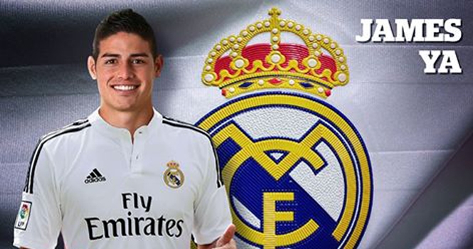 Real Madrid hoàn tất thương vụ James Rodriguez