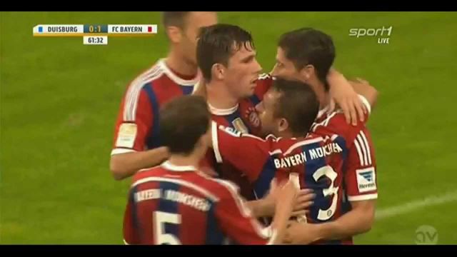 Video bàn thắng: Duisburg 1-1 Bayern Munich (Giao hữu CLB)