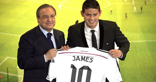 Real thu lại 1/3 tiền vốn mua James Rodriguez trong 2 ngày