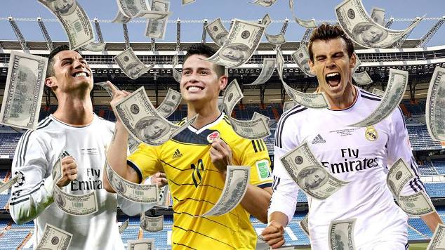 Top 10 cầu thủ đắt giá nhất Real Madrid
