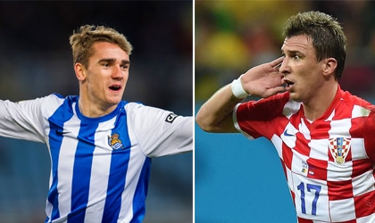 Griezmann - Mandzukic: 'Song sát' mới của Atletico